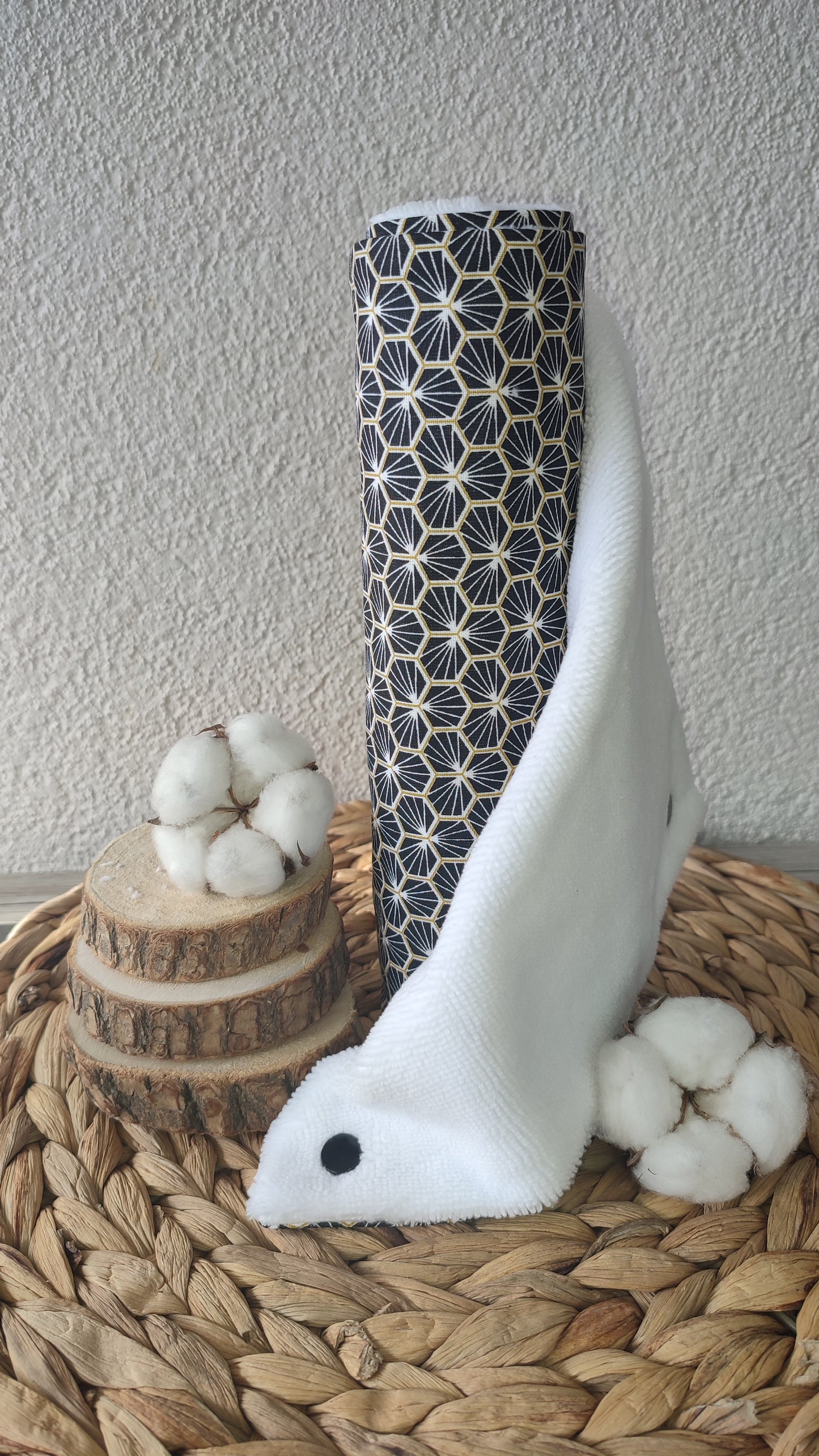 Essuie-tout lavable et réutilisable (5 feuilles)