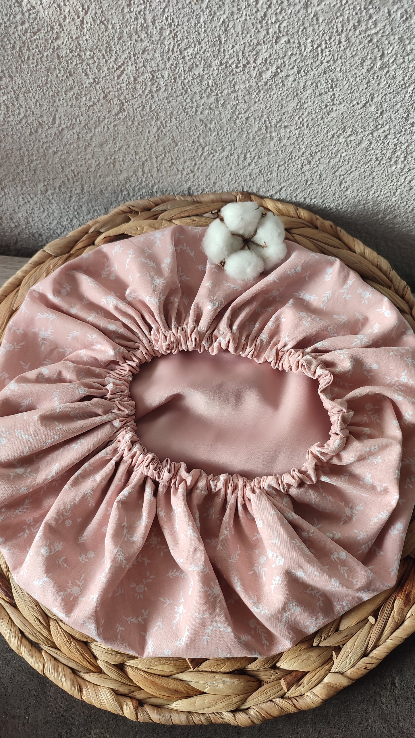 Bonnet de soin en satin