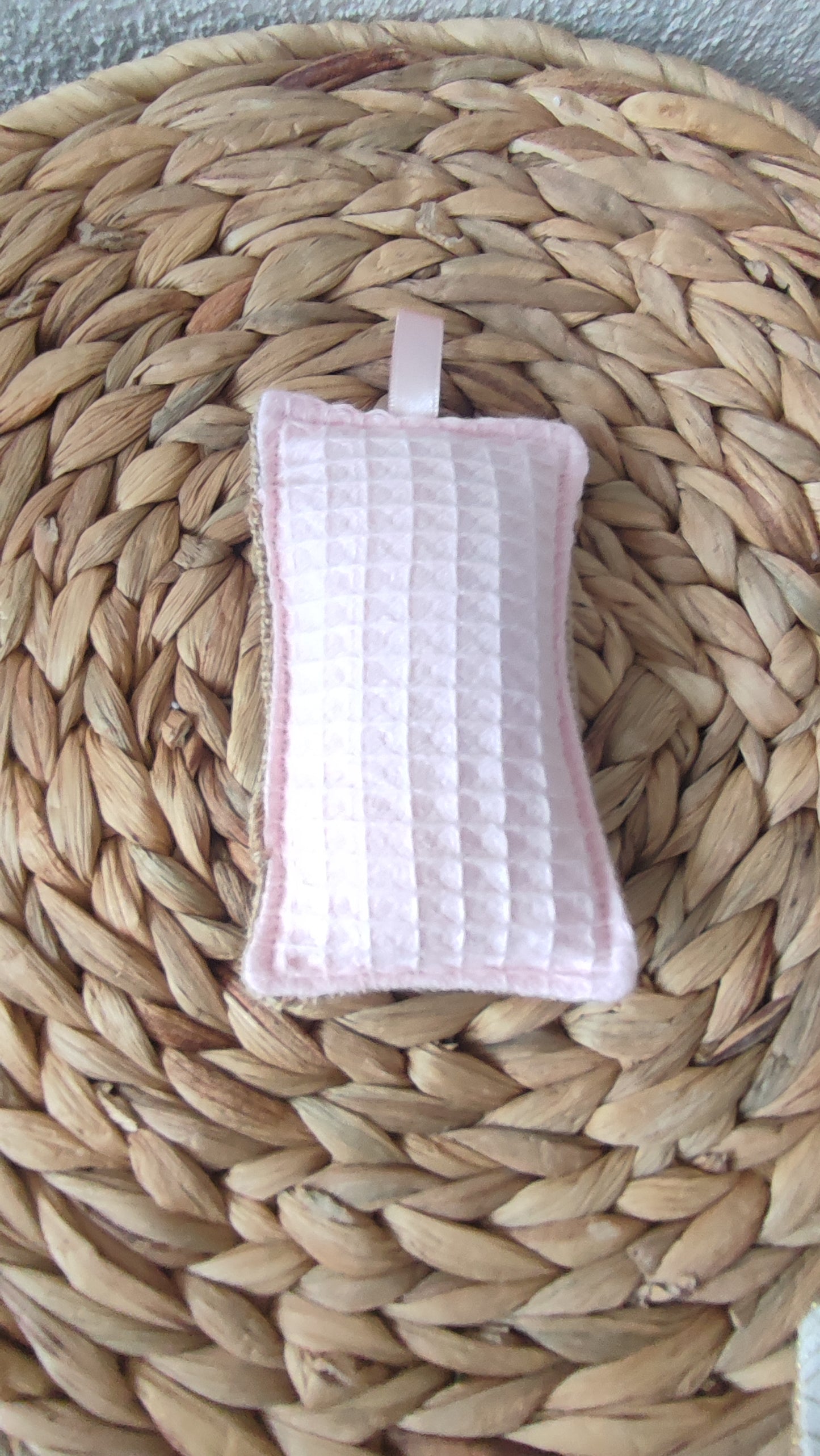 Eponges lavable en toile de jute