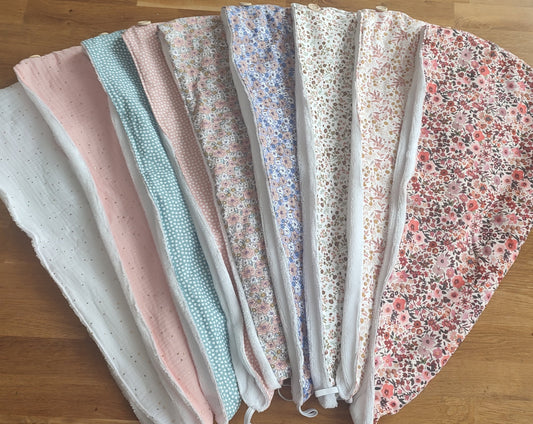 Serviette turban pour cheveux